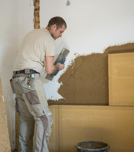 4. Schritt: Wand fertig beplanken