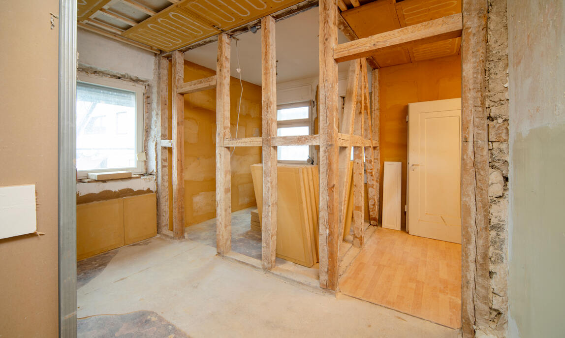 naturbo baustelle deckenheizung